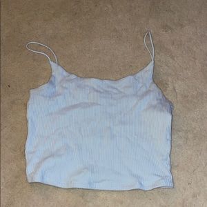 light blue Garage tank top